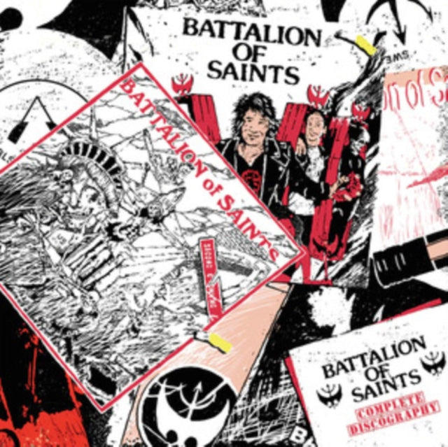 Battalion Of Saints - Complete Discography (Red, White & Blue Triple Vinyl/3LP) (Vinyl) (US Import)