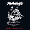 Onslaught - Power From Hell (White / Red Splatter Vinyl) (Vinyl) (US Import)