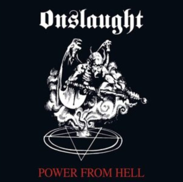 Onslaught - Power From Hell (White / Red Splatter Vinyl) (Vinyl) (US Import)