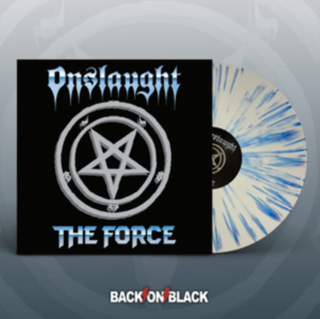 Onslaught - Force (White / Blue Splatter Vinyl) (Vinyl) (US Import)