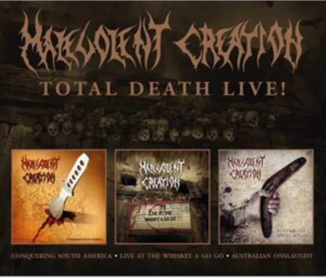 Malevolent Creation - Total Live Death! (CD)