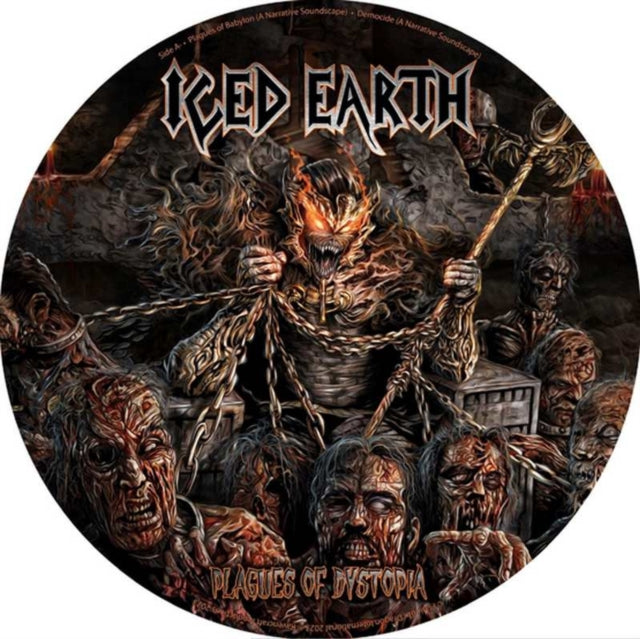 Iced Earth - Plagues Of Distopia (Picture Disc) (Vinyl) (US Import)