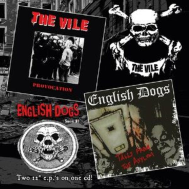 English Dogs & The Vile - Tales From The Asylum/Provocation (CD)