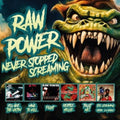 Raw Power - Never Stopped Screaming (3CD) (CD)