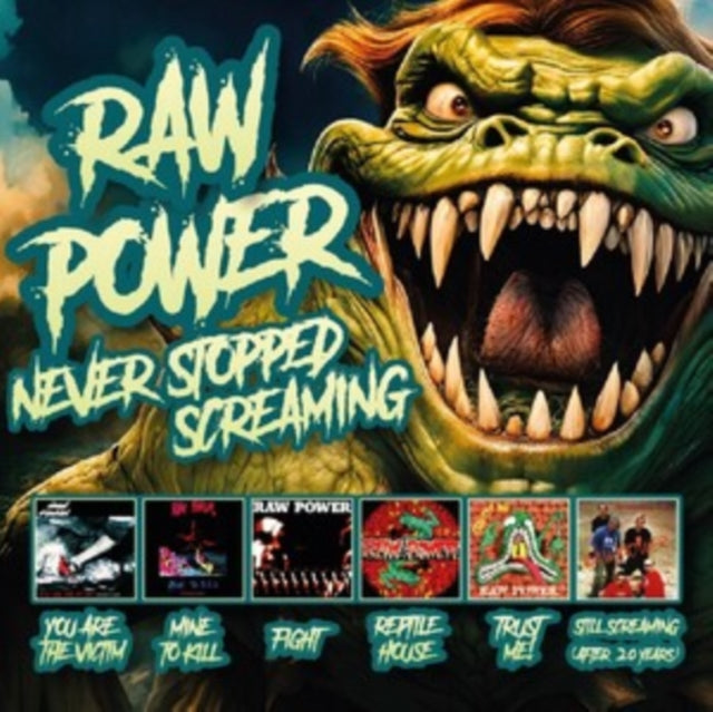 Raw Power - Never Stopped Screaming (3CD) (CD)