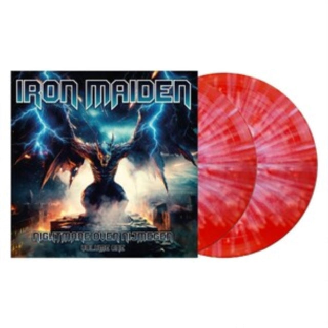 Iron Maiden - Nightmare Over Nijmegen VOL.1 (Red W/ White Splatter Vinyl/2LP) (Vinyl) (US Import)
