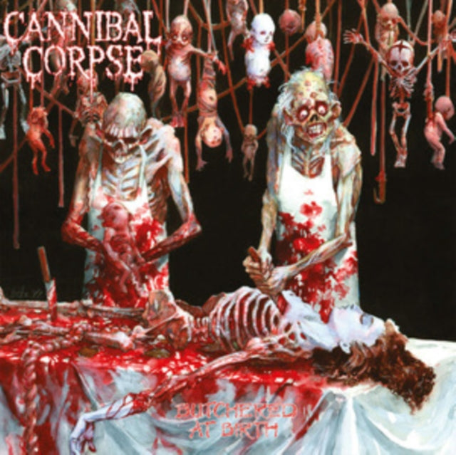 Cannibal Corpse - Butchered At Birth (White W/ Red Splatter Vinyl) (Vinyl) (US Import)