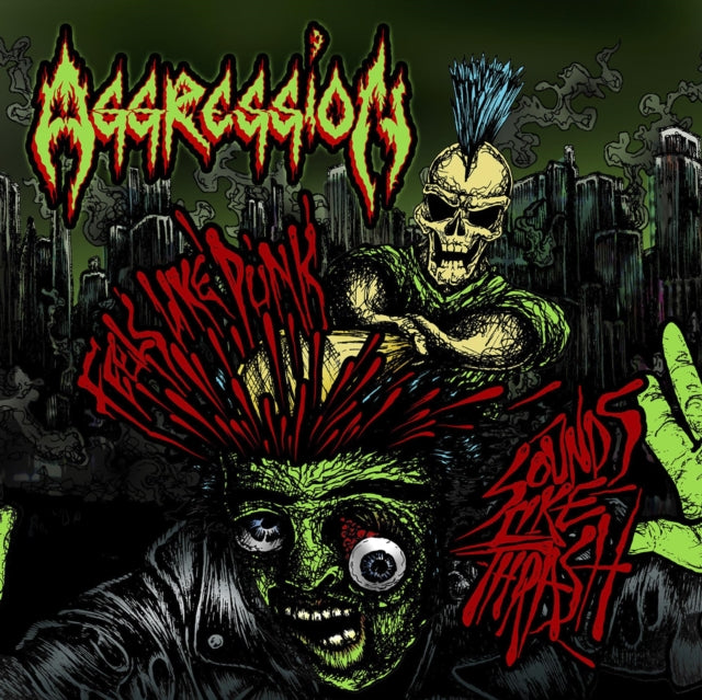 Aggression - Feels Like Punk, Sounds Like Thrash (CD)