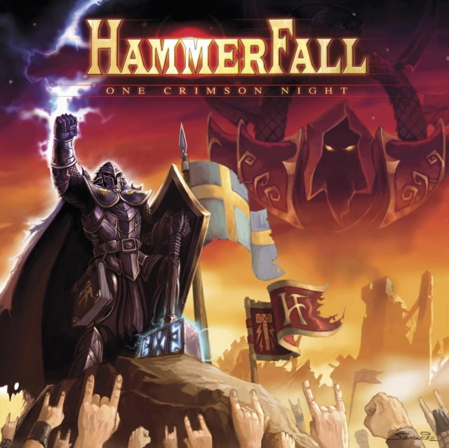 Hammerfall - One Crimson Night (Live) (140g/Clear Vinyl/3LP) (Vinyl) (US Import)