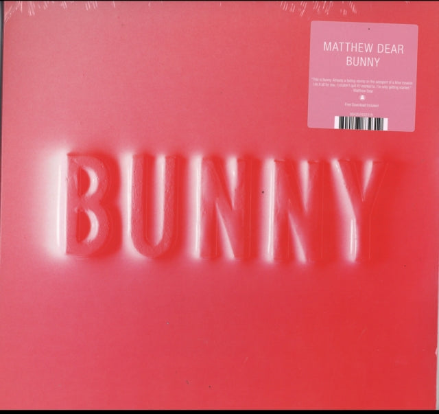 Matthew Dear - Bunny (Vinyl) (US Import)