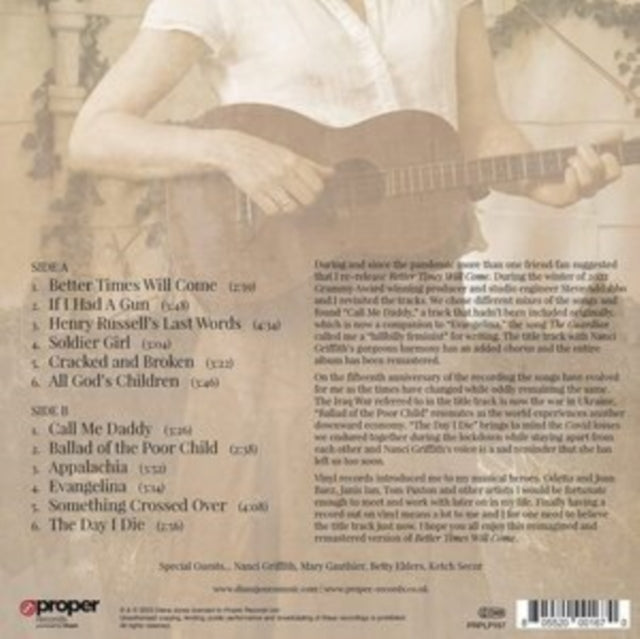 Diana Jones - Better Times Will Come (Vinyl) (US Import)