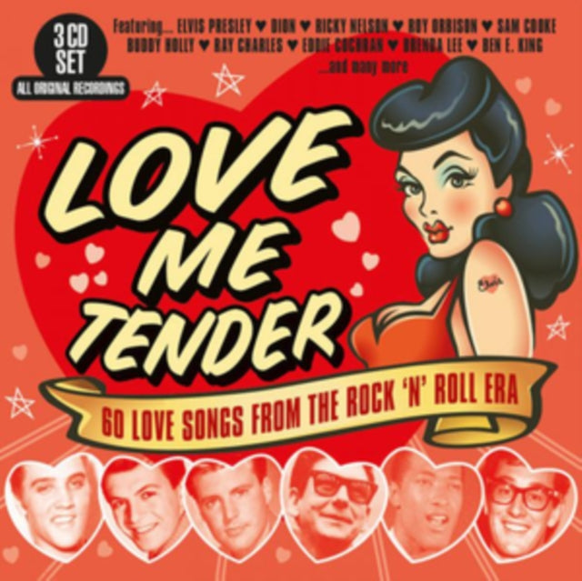 Various Artists - Love Me Tender - 60 Love Songs From The Rock 'N' Roll Era (CD)
