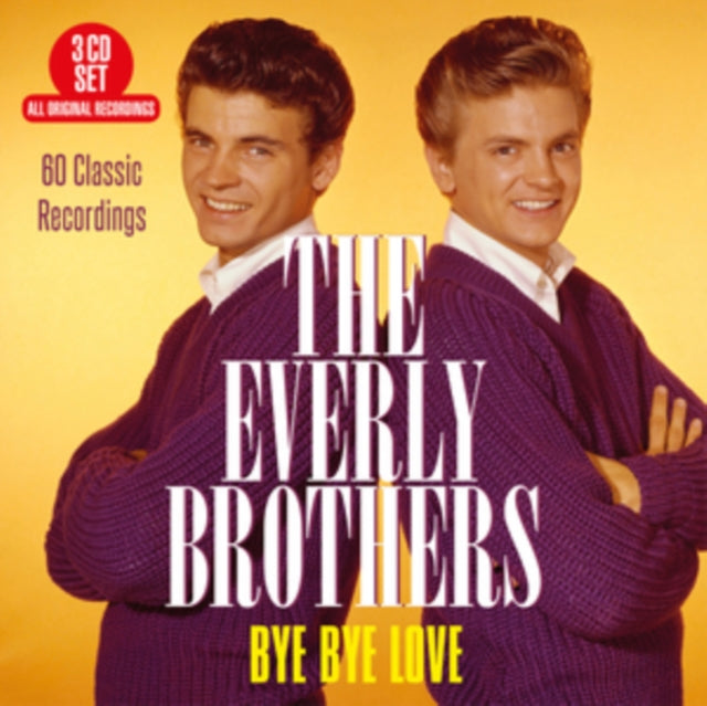 Everly Brothers - Bye Bye Love - 60 Classic Recordings (3CD) (CD)