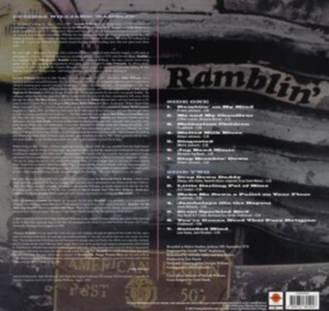 Lucinda Williams - Ramblin (Clear Vinyl) (Vinyl) (US Import)