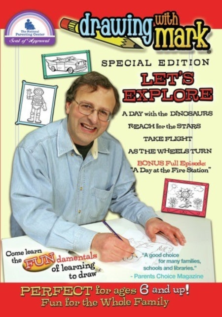 Special Edition Drawing With Mark: Let's Explore With Special Bonus Episode - Drawing With Mark: Let's Explore (DVD) (Region 1 US Import)