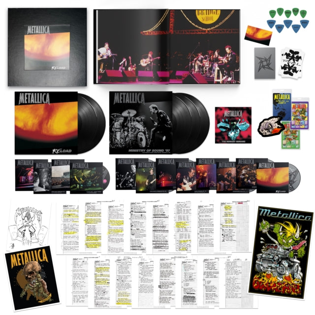 Metallica - Reload (X) (Remastered/Deluxe/180g/LP/CD/DVD) (Vinyl) (Region 1 US Import)
