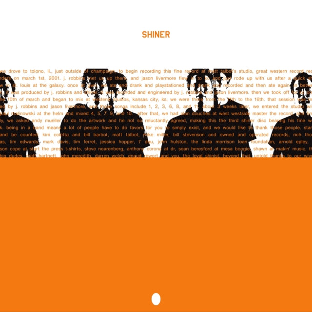 Shiner - Egg (Orange Vinyl) (Vinyl) (US Import)
