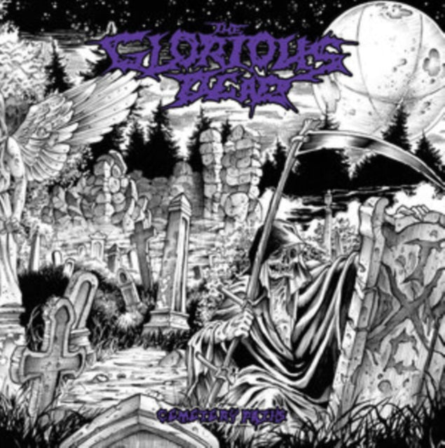 Glorious Dead - Cemetery Paths (Purple/Black With White Splatters) (Vinyl) (US Import)
