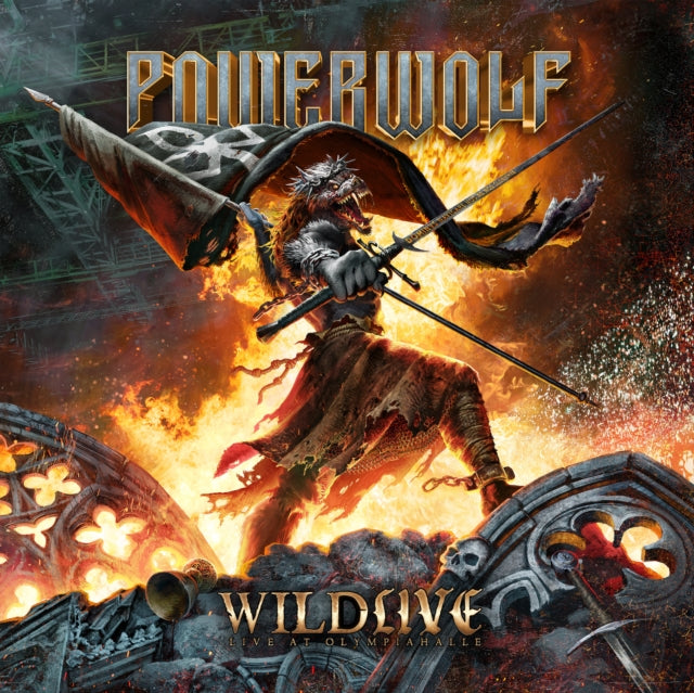 Powerwolf - Wildlive (Live At Olympiahalle) (CD/Blu-ray) (CD)