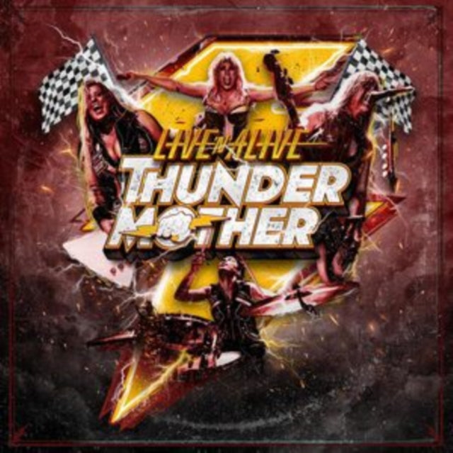 Thundermother - Live'N'Alive (Yellow Vinyl/2LP) (Vinyl) (US Import)