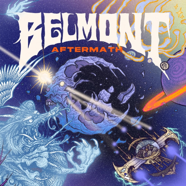 Belmont - Aftermath (Royal Blue W/ Violet Smoke W/ White & Hot Pink Splatter Vinyl) (I) (Vinyl) (US Import)