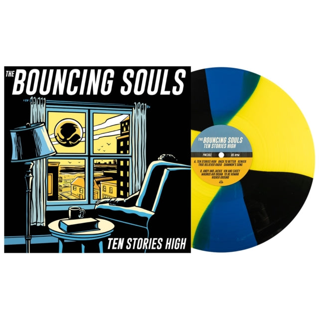Bouncing Souls - Ten Stories High (Yellow, Blue & Black Twist Vinyl) (I) (Vinyl) (US Import)