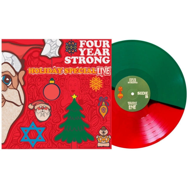 Four Year Strong - Holiday Special Live (Half Red/Half Green Vinyl) (I) (Vinyl) (US Import)