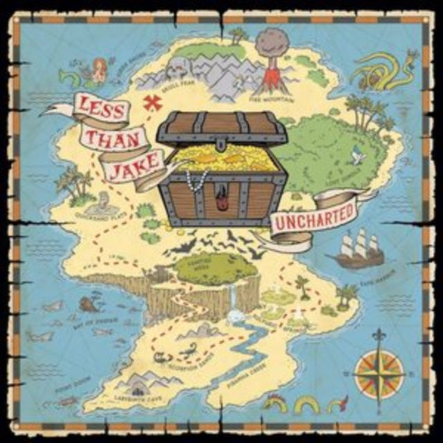 Less Than Jake - Uncharted (Yellow Marble Vinyl) (Vinyl) (US Import)