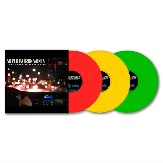 Jesse Malin - Silver Patron Saints (Red, Yellow & Green Vinyl/3LP) (Vinyl) (US Import)