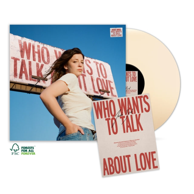 Jade Bird - Who Wants To Talk About Love (Cream Vinyl/Signed Poster) (I) (Vinyl) (US Import)
