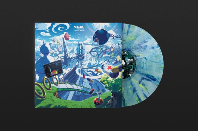 Chuck None - VGM Essentials: Chuck None (Blue & Green Vinyl/180g) (Vinyl) (US Import)