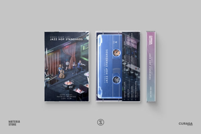 Save Point; Patrick McBride - Video Game Lofi: Jazz Hop Standards, Vol. 1 (Transparent Blue Cassette) (Cassette)