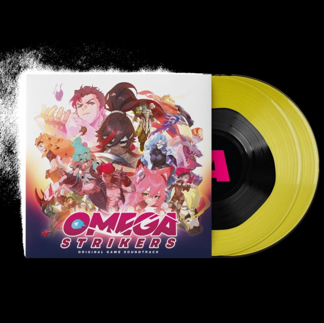 Various Artists - Omega Strikers OST (Black Bob On Yellow Vinyl/2LP) (Vinyl) (US Import)