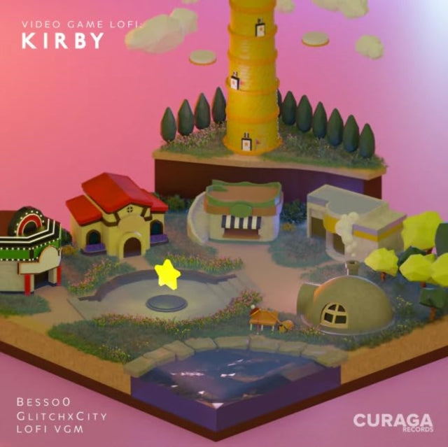BESSO0; Glitchxcity - Video Game Lofi: Kirby (Sakura Pink Vinyl) (Vinyl) (US Import)