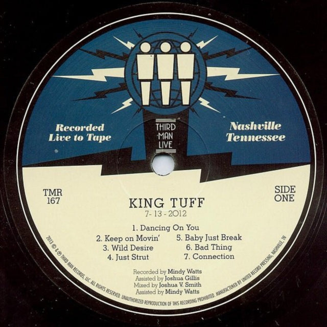 King Tuff - Third Man Live 07-13-2012 (Vinyl) (US Import)