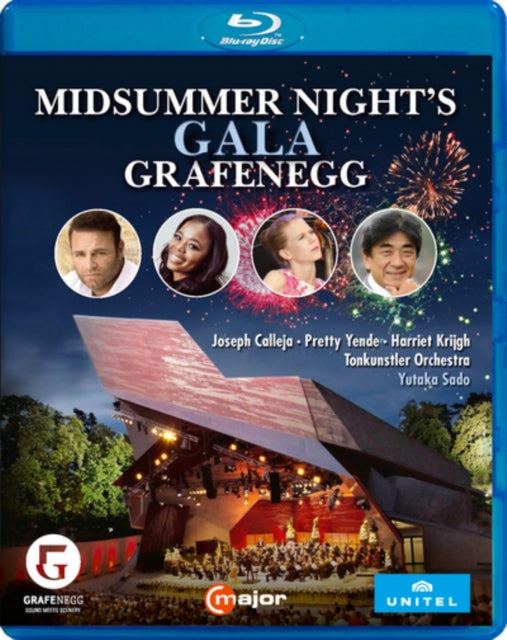 Joseph Calleja; Pretty Yende; Harriet Krijgh - Midsummer Night’s Gala Grafenegg (Blu-ray) (Region A US Import)