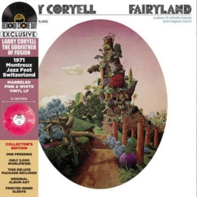 Larry Coryell - Fairyland (Marbled Pink & White Vinyl) (Vinyl) (US Import)