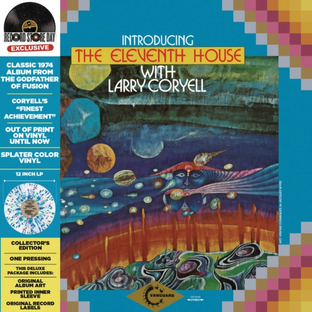 Larry Coryell - Introducing The Eleventh House (Deluxe/Clear, Blue, Purple Vinyl) (RSD) (Vinyl) (US Import)