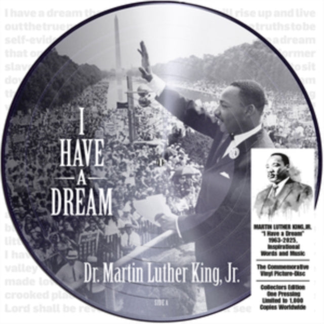 Martin King JR Luther - I Have A Dream 1963-2025 Inspirational (Picture Disc/Anniversary Edition) (Vinyl) (US Import)