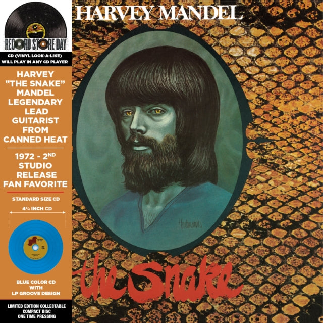 Harvey Mandel - Snake (Translucent Turquoise Vinyl) (RSD) (Vinyl) (US Import)