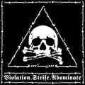 Revenge - Violation.Strife/Abominate (Silver & Black Marble Vinyl/Gatefold) (Vinyl) (US Import)
