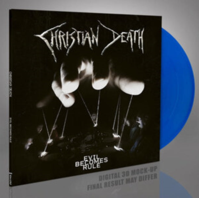 Christian Death - Evil Becomes Rule (Blue Vinyl) (Vinyl) (US Import)