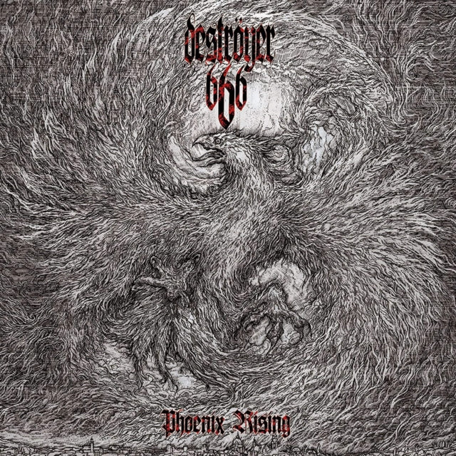 Destroyer 666 - Phoenix Rising (White & Black Marbled Vinyl) (Vinyl) (US Import)