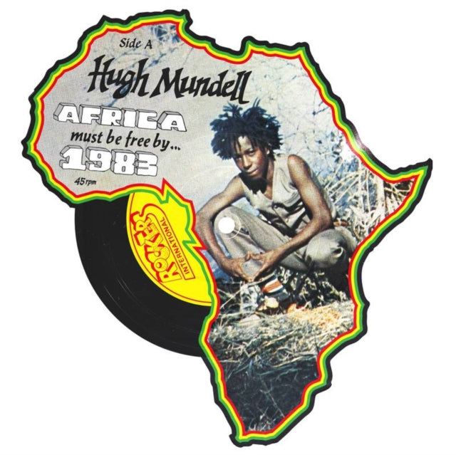 Mundell,Hugh & Augustus Pablo - Africa Must Be Free By 1983 (Africa Shaped Picture Disc) (RSD) (Vinyl) (US Import)