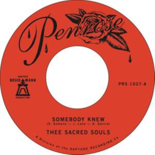Thee Sacred Souls - Somebody Knew B/W We Don't Have To Be Alone (Vinyl Single) (US Import)