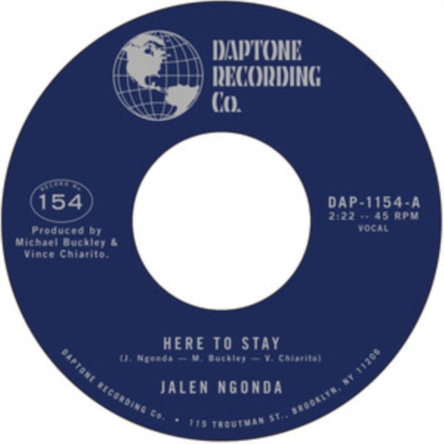 Jalen Ngonda - Here To Stay B/W If You Don't Want My Love (Vinyl Single) (US Import)
