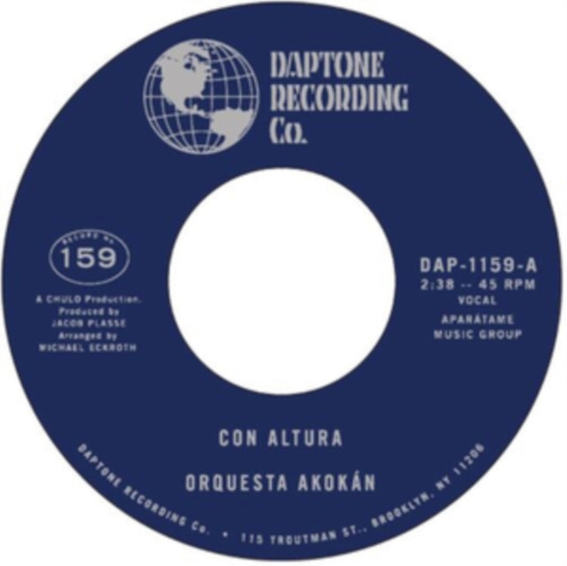 Orquesta Akokan - Con Altura B/W Tkn (Vinyl Single) (US Import)