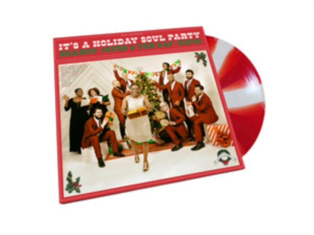 Jones,Sharon & The Dap-Kings - It's A Holiday Soul Party (Candy Cane Color Vinyl/DL Card) (Vinyl) (US Import)