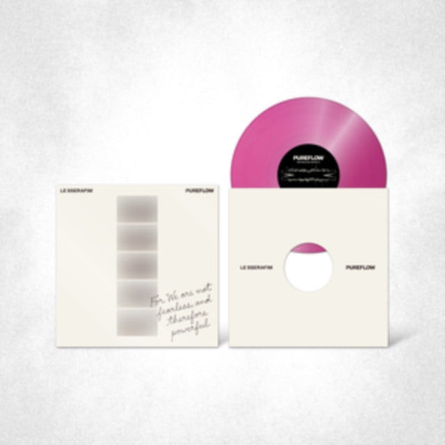 Le Sserafim - Pureflow - 2nd Studio Album-Pt.1 Vinyl (Hot Pink Glitter Vinyl) (Vinyl) (US Import)