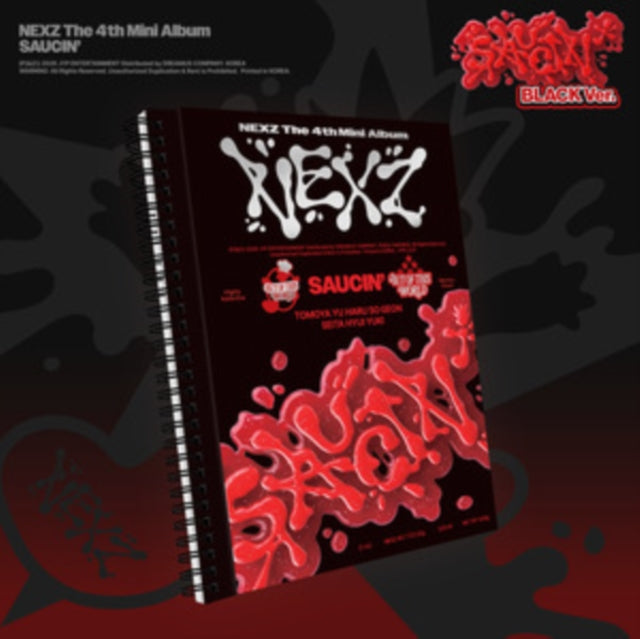 Nexz - 4th Mini Album Saucin (Black Ver.) (CD) (US Import)
